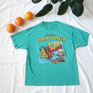 Official Power Lounger vintage teal shirt
